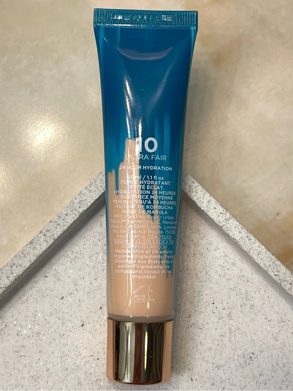 Urban Decay ~ ‘10 ULTRA FAIR’ HydroManiac Tinted Glow Hydrator ~ Full Size 35 ml